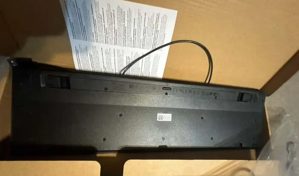Dell KB216 Wired USB Keyboard Black